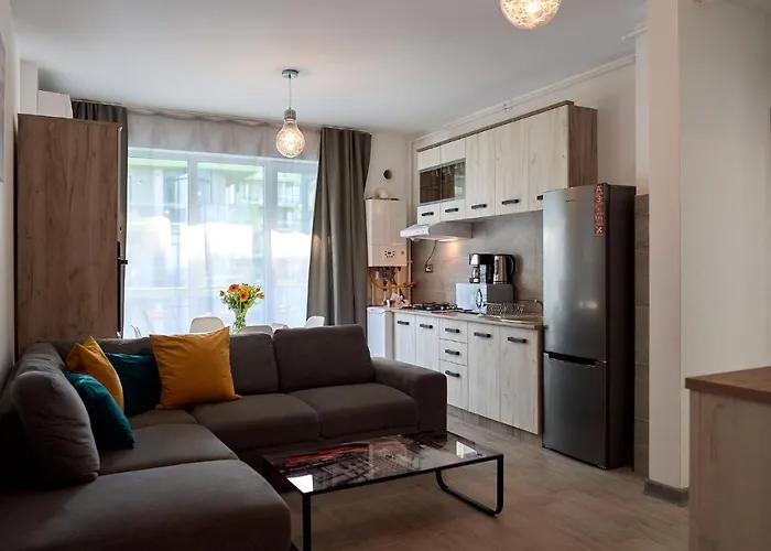 Glamour Sea View Family Apartments - Spa N Pools Resort